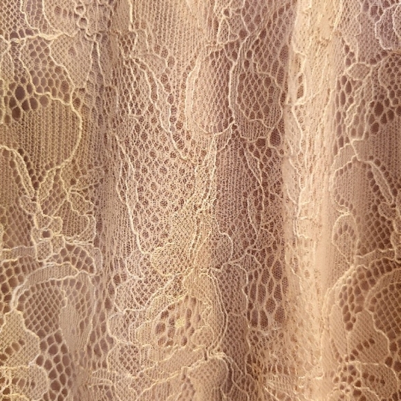 Loft Lavender Lace Skirt - Picture 5 of 7
